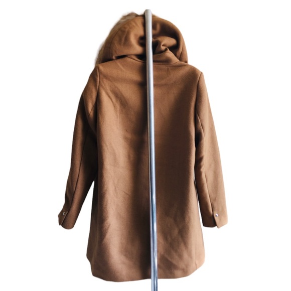 NWT Essenza Hooded Wool Coat. Size S - Picture 2 of 7